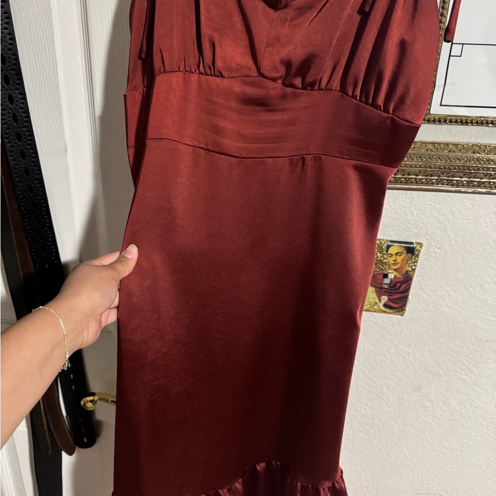 Nine West Backless Rust Dress